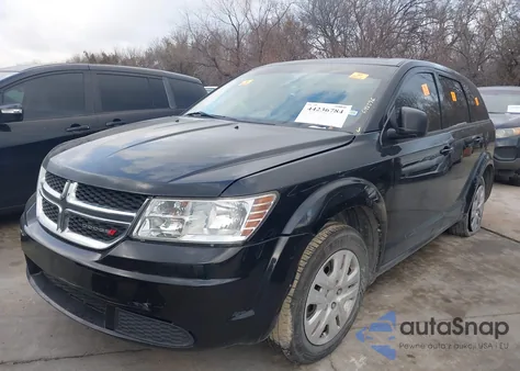 2015 Dodge Journey American Value Pkg z USA, uszkodzony, nr VIN 3C4PDCAB6FT698596